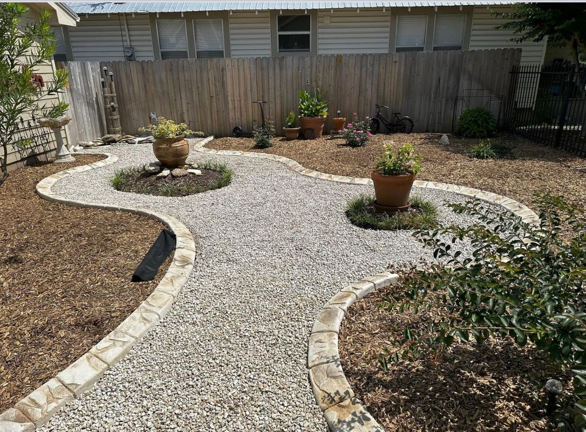 Landscaping for Texas Curb N Borders in Houston, TX