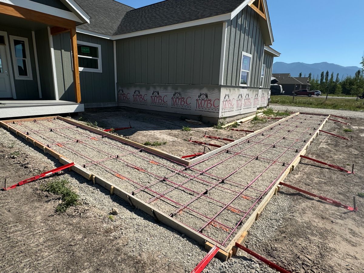 Concrete for Montana Concrete Creations in Bigfork, MT