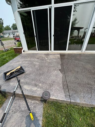 Concrete Sealing for X-treme Pro Wash in Huntsville, OH