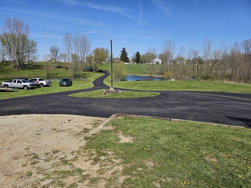 Roadway Paving for Smith's Paving and Sealcoating in Rushville, IN