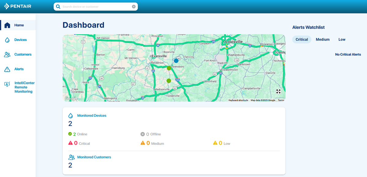 Automation, Software Updates, & Remote Monitoring for CW Pool Care in Owensboro, KY