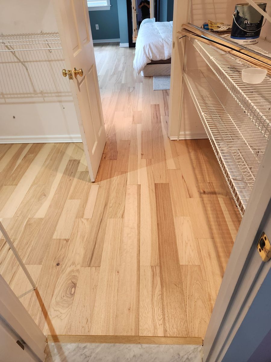 Floor Installation for Murphy's Tech & Trade in Newport, NH