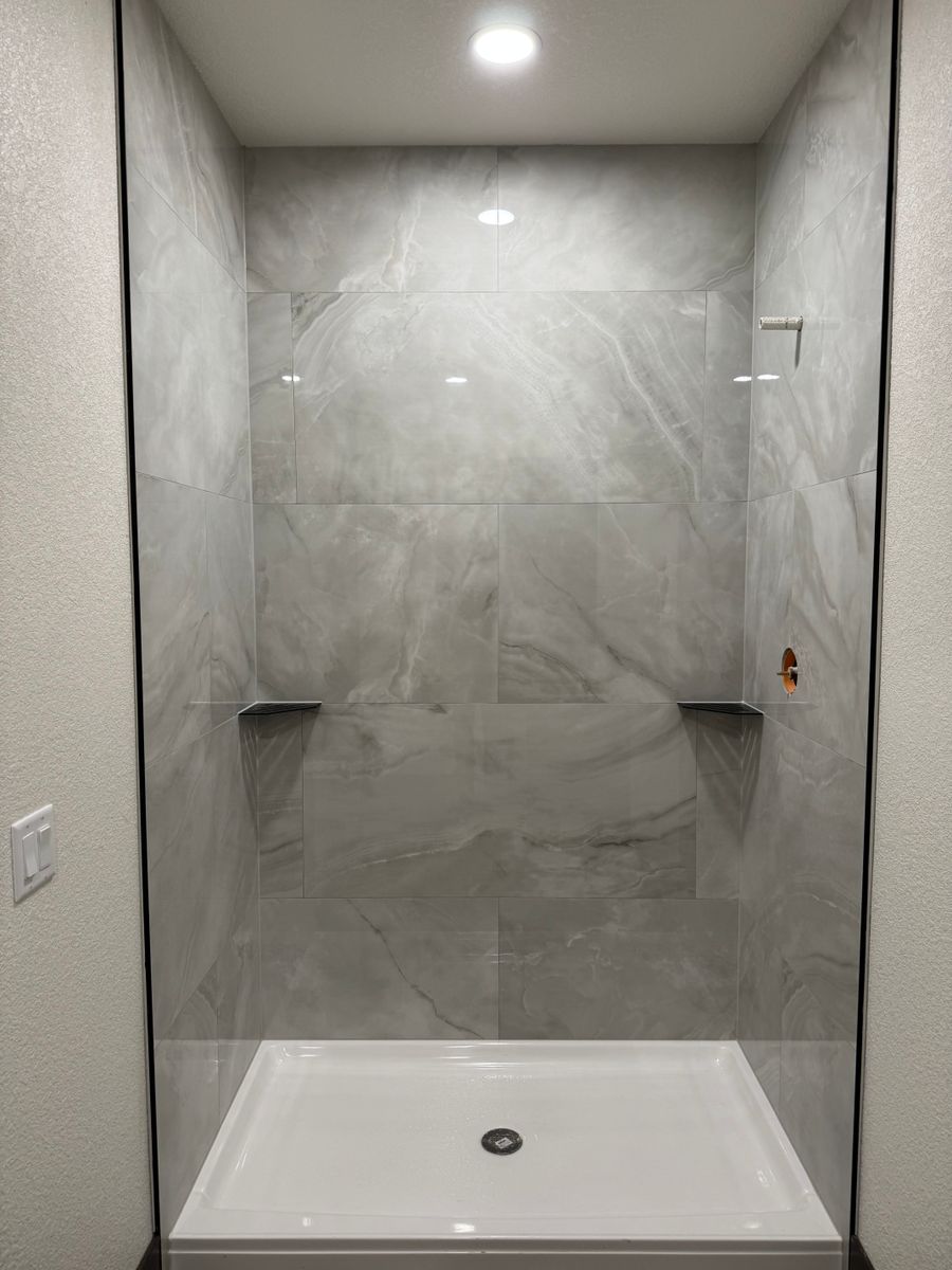 Bathroom Tiling for Dakota Tile & Stone in Belle Fourche, SD