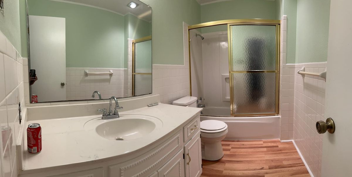 Bathroom Renovation for White's Contracting LLC in Mount Pleasant, Texas