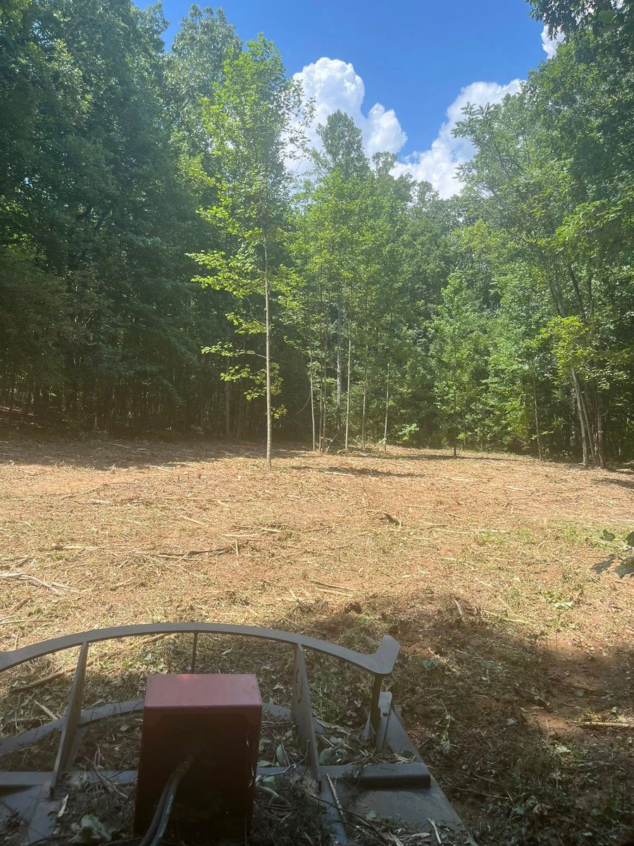 Brush cutting/clearing for Southside Land Management in Gretna, VA