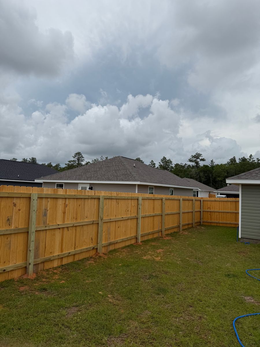 Fence Installation for Forrest Fencing in Pensacola, FL