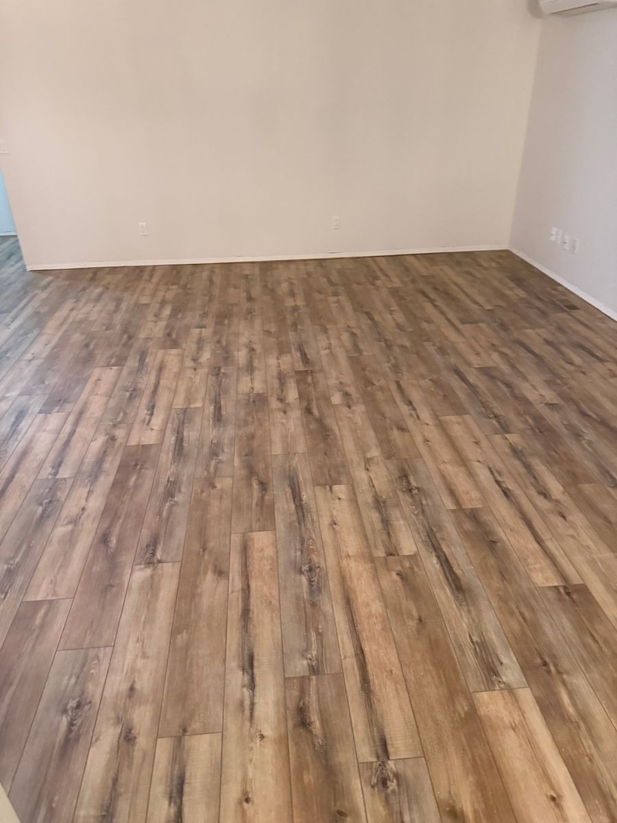 Floor Installation for CJL Flooring in Post Falls, ID