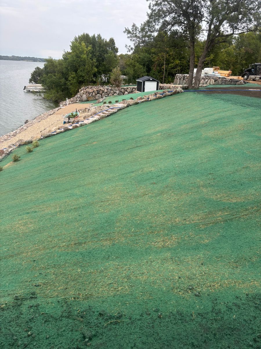 Swppp compliance for TS Hydroseeding in Morris,  MN