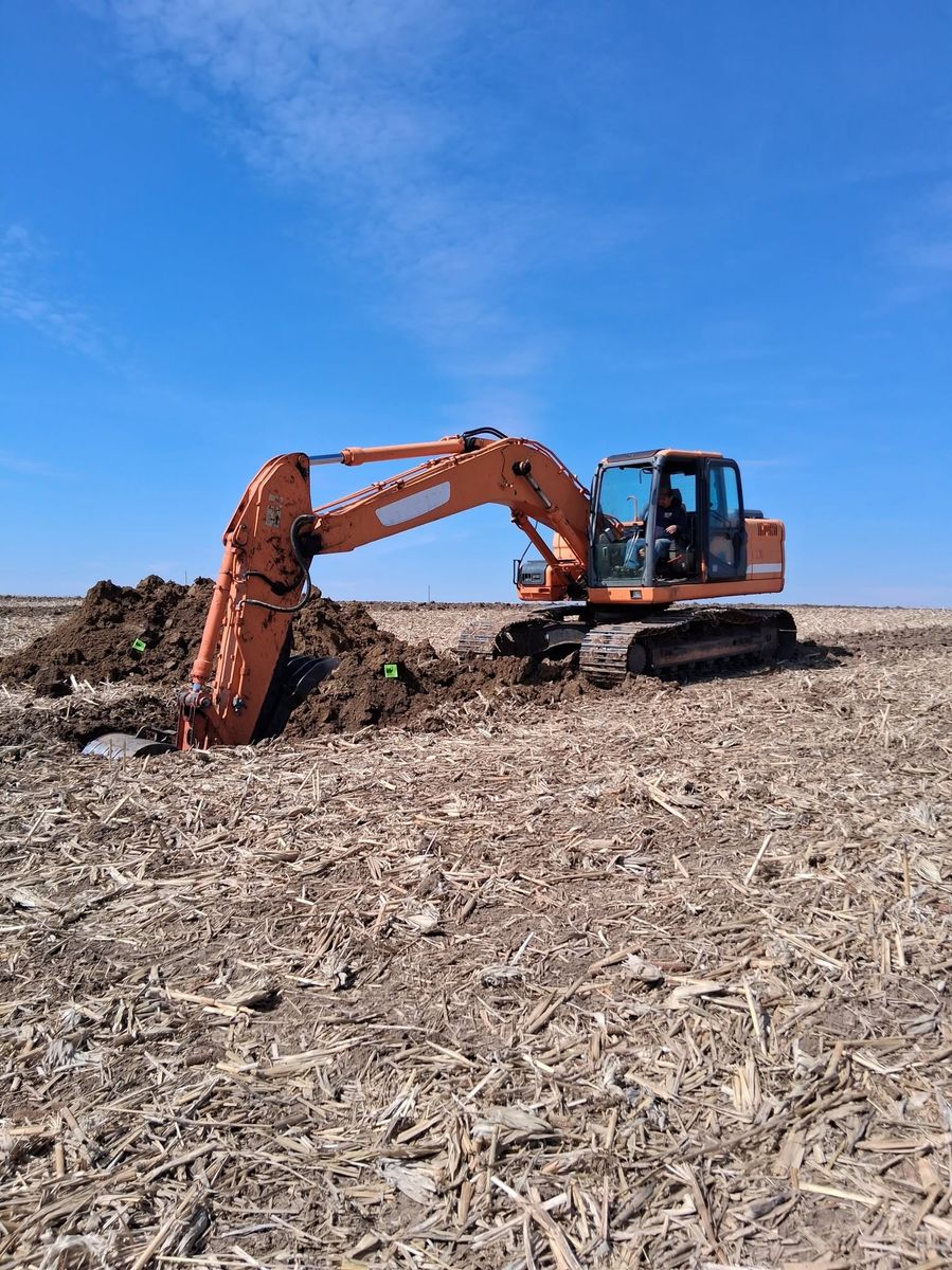 Residential Demolition for GBA Earthmoving in Keota, IA