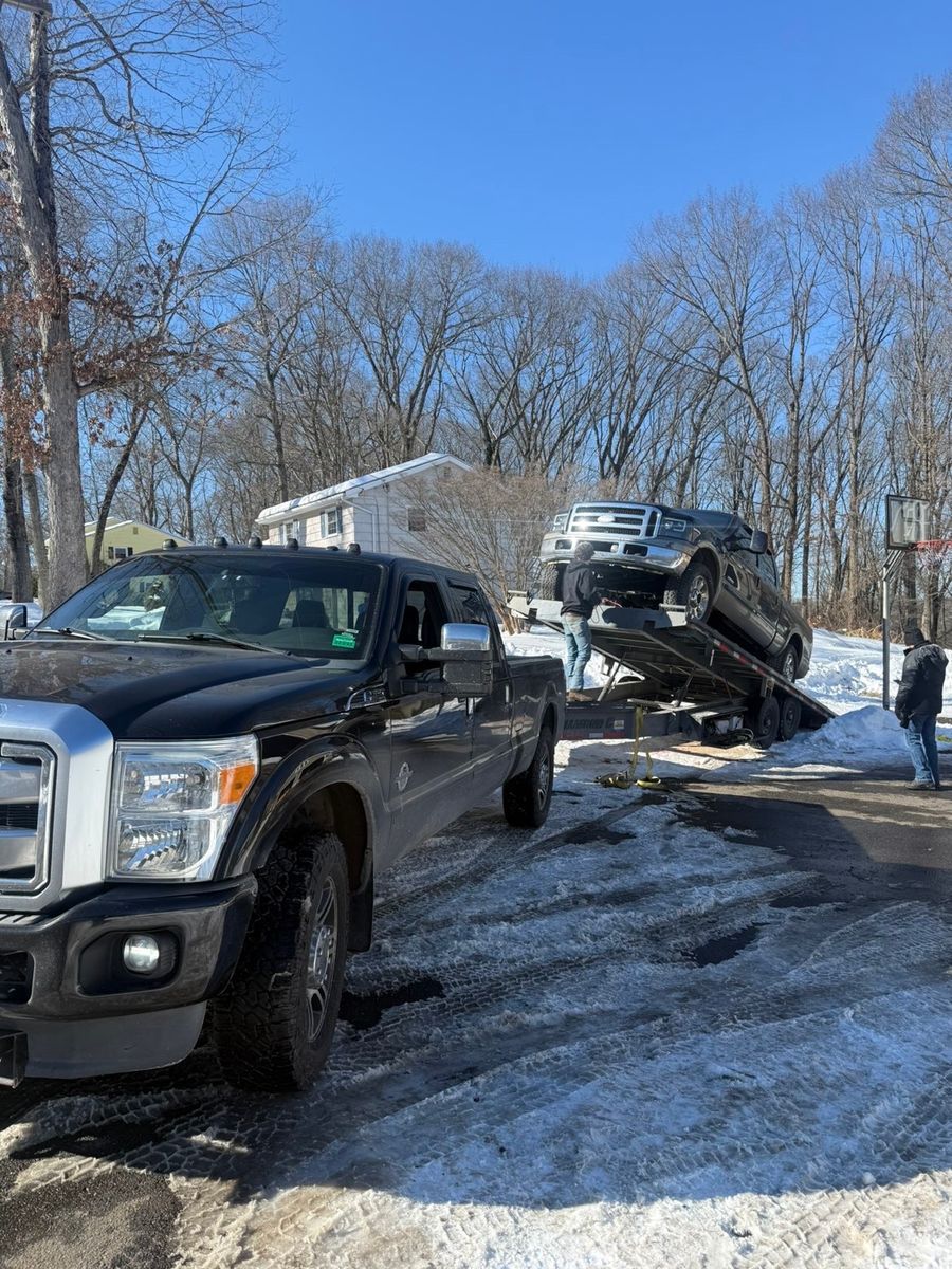 Tilt Deck Car Hauler for Chapman Rentals in Ellington, CT