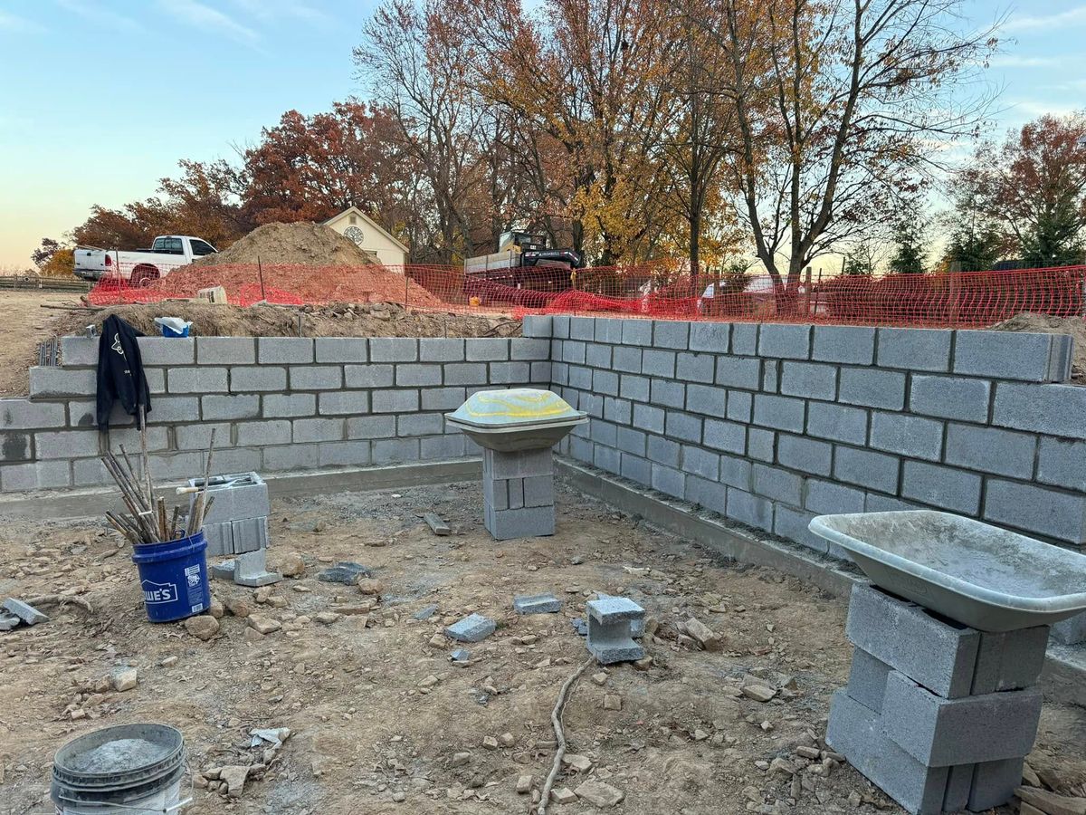 Hardscaping for Rowan Enterprise in Birdsboro, PA