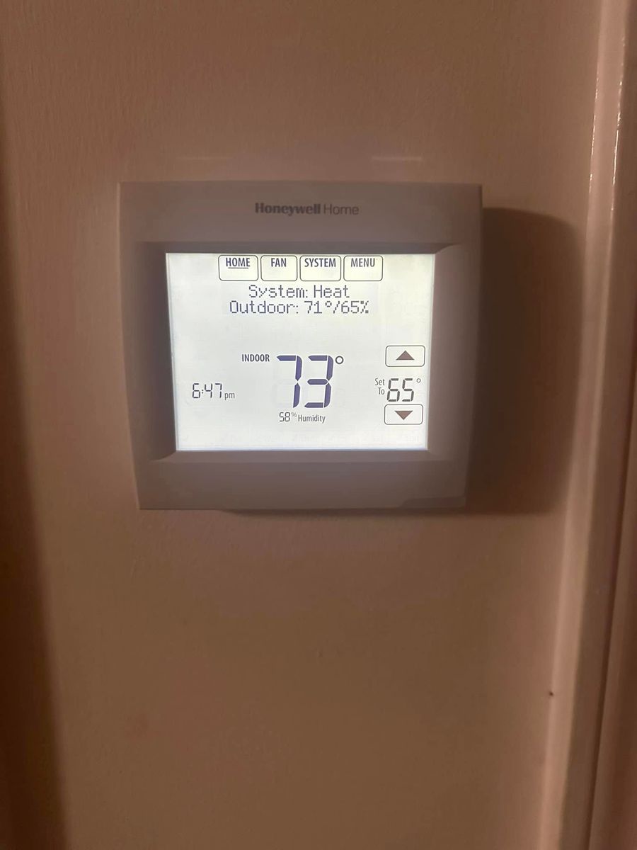 Thermostat Installation and Programming for Frosty HVAC Service in Antioch, TN