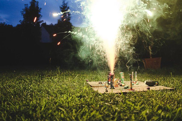 Small Backyard Displays for Sky High Pyrotechnics & Fireworks in Milton, DE