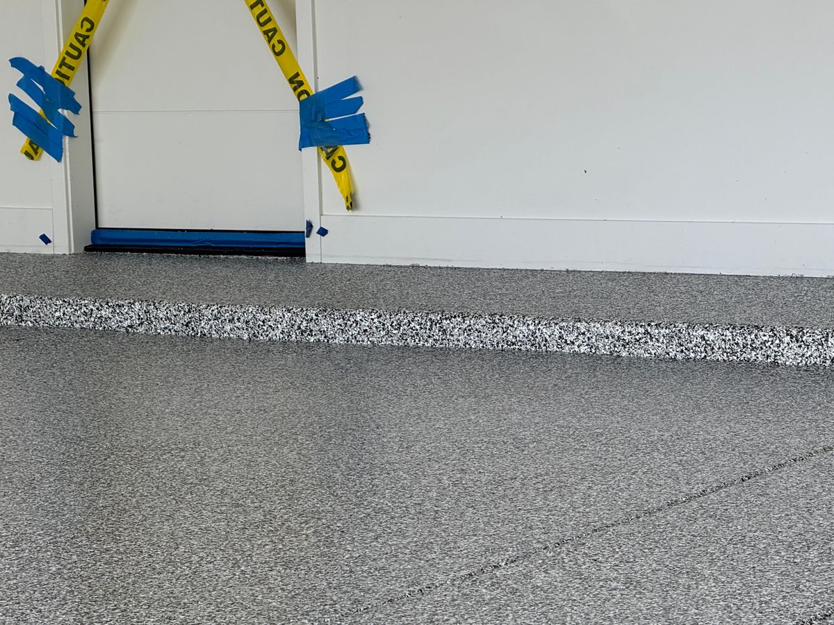 Basement Floor Epoxy Install for Mesa Epoxy Floors in Mesa, AZ