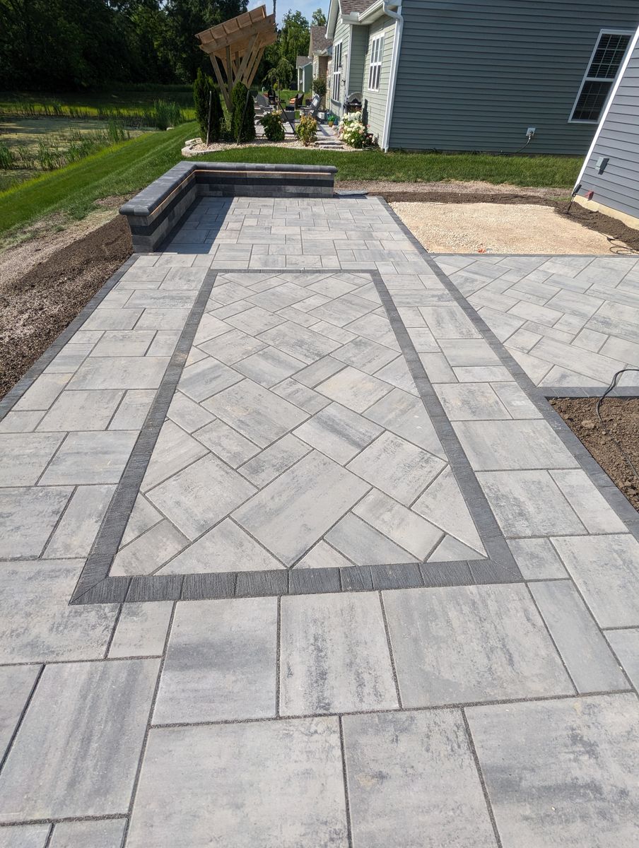 Patio Design & Construction for Double D Landscape Services in Columbus ,  OH