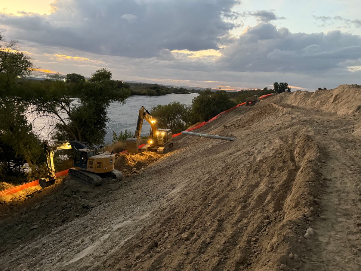 Land Grading for Steed Trucking and Excavation in Rexburg, ID