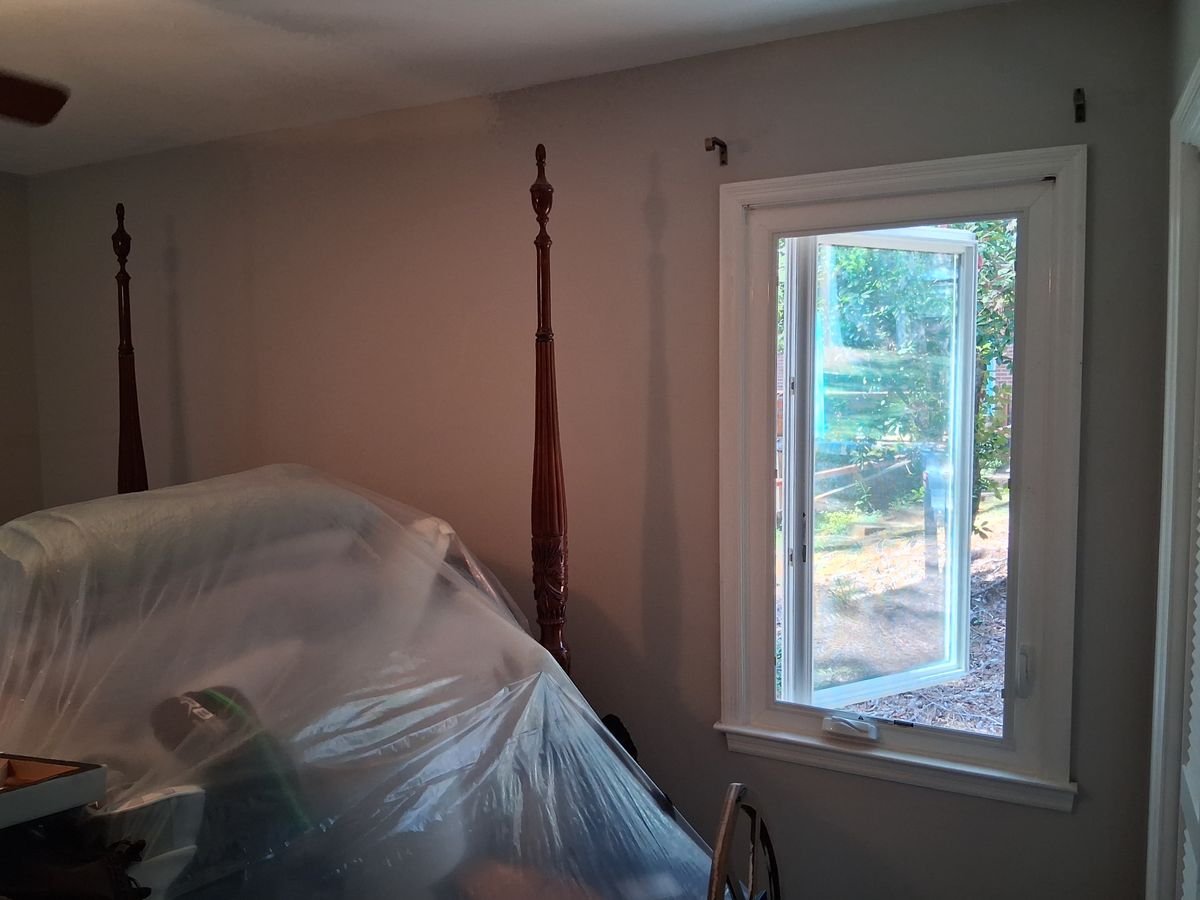 Interior Painting for Raw Paintings, Sheetrock Repairs and Cleaning in Columbia, SC