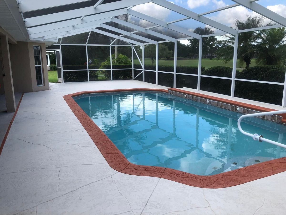 Patio Design & Installation for All Phases Decorative Concrete in Sebring, FL