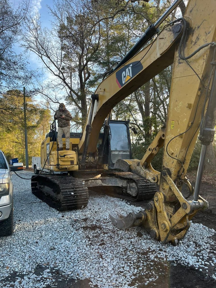 Foundation Digging for Touchberry Clearing & Grading Llc. in Columbia, South Carolina