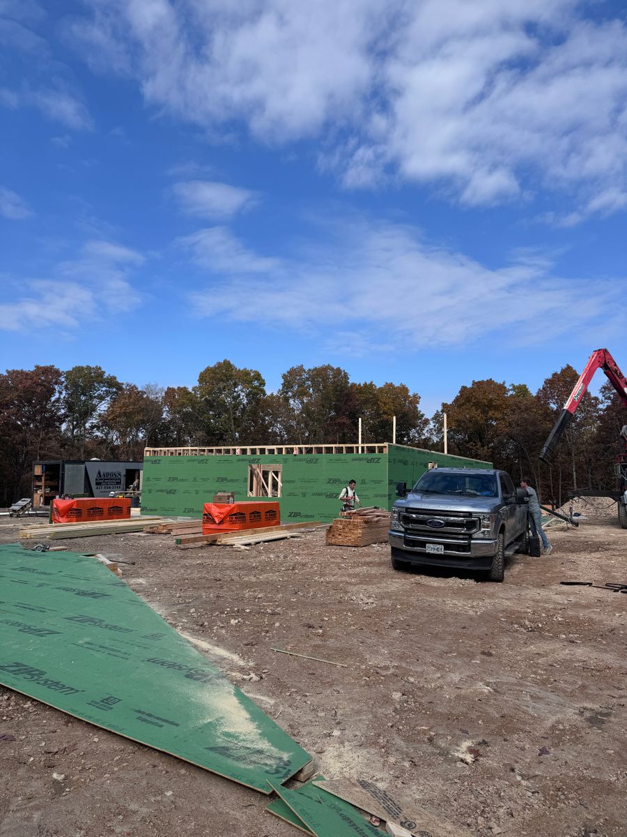 Land Clearing for Aaron’s Home Remodeling & Repair LLC in Pineville, MO