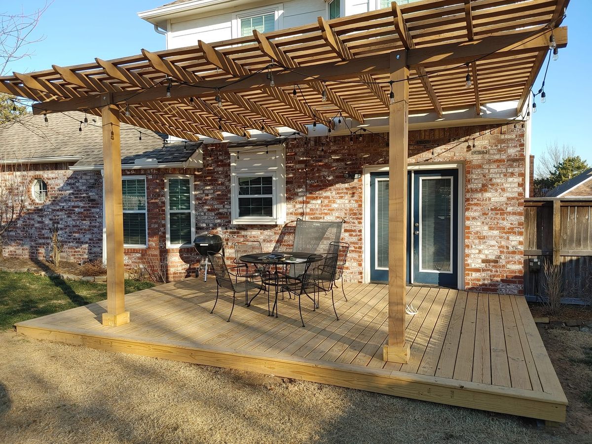 Deck & Patio Installation for Kalos Decks and Fences  in Bixby, OK