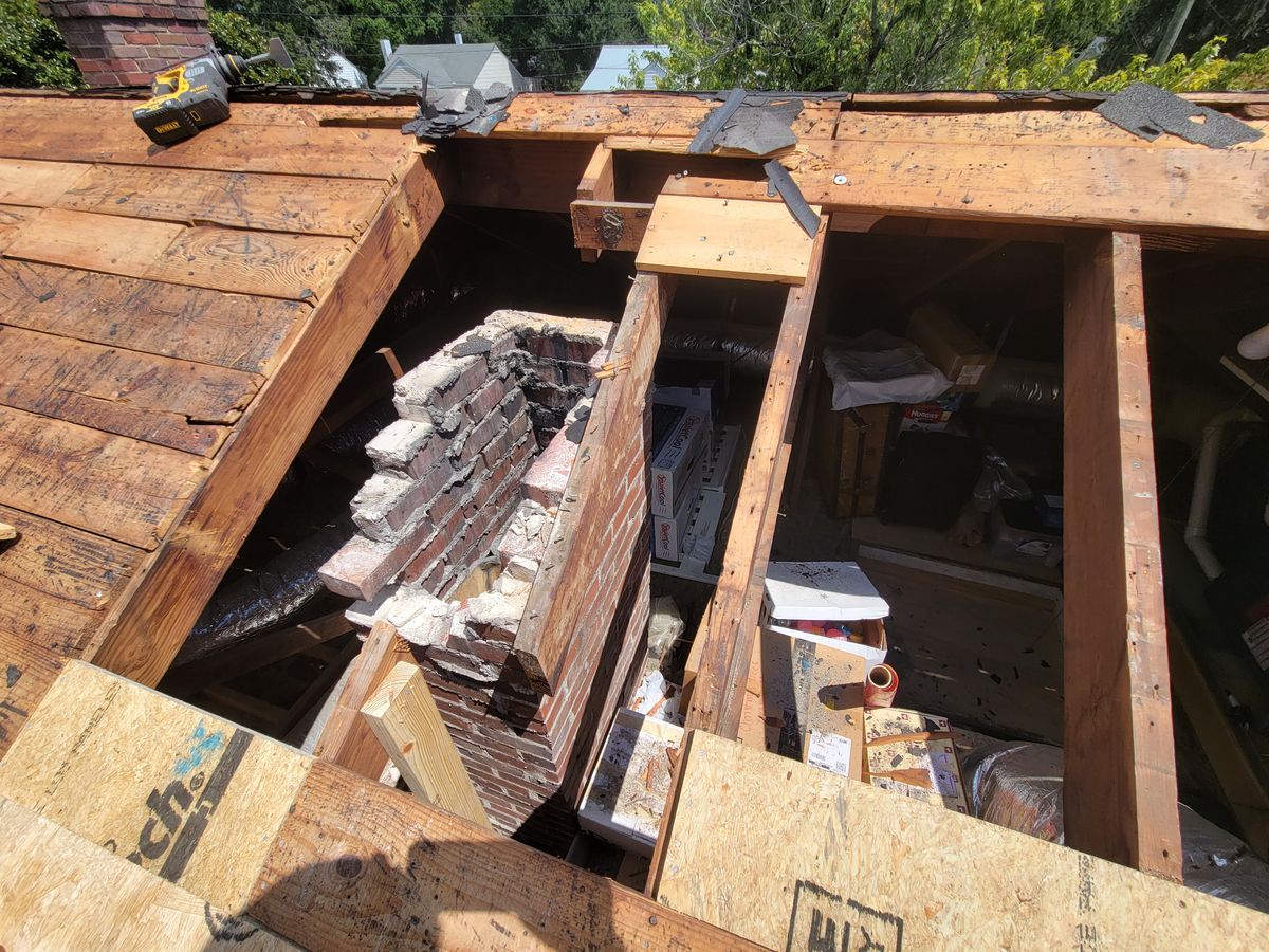 Framing for GVL Renovations in Greenville, SC