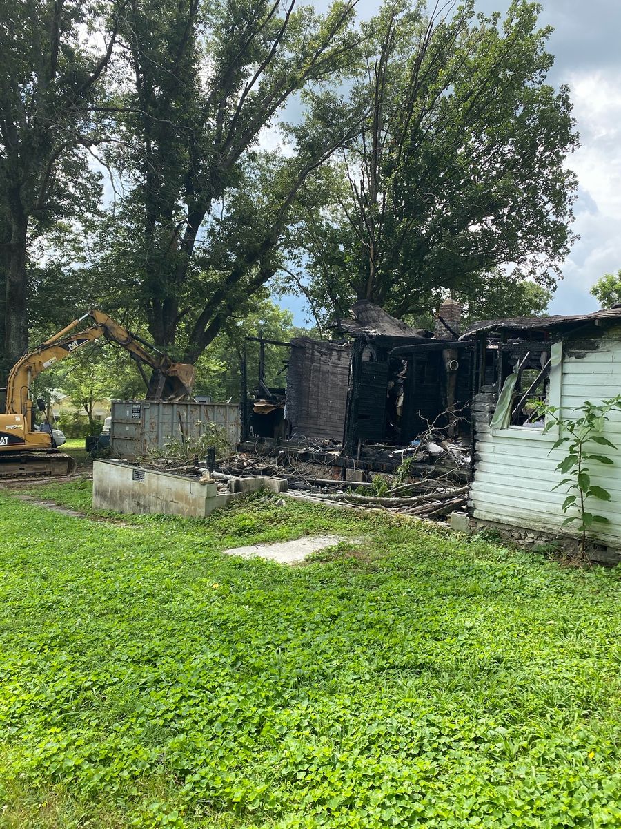 Demolition for McBryar Excavation in Trenton, GA