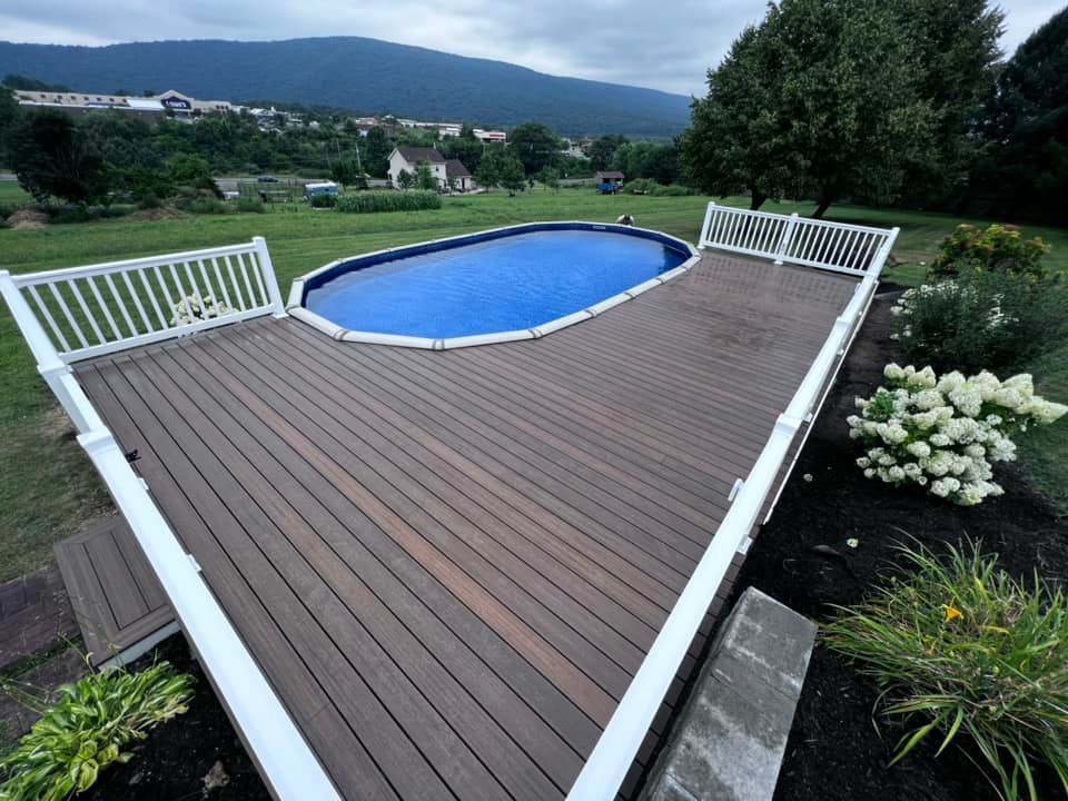 Pool Decking for G3 Home Improvements LLC in Hamburg, PA