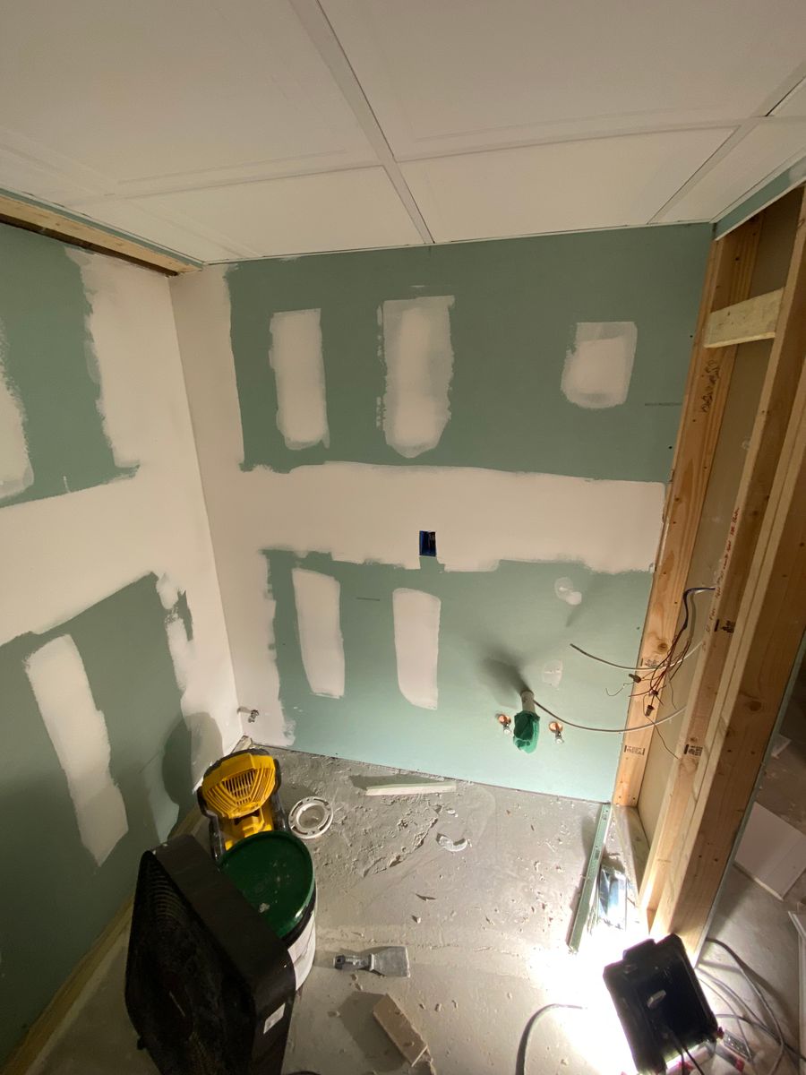 Drywall Repair and Restoration for Clark co. Construction in Attleboro, MA