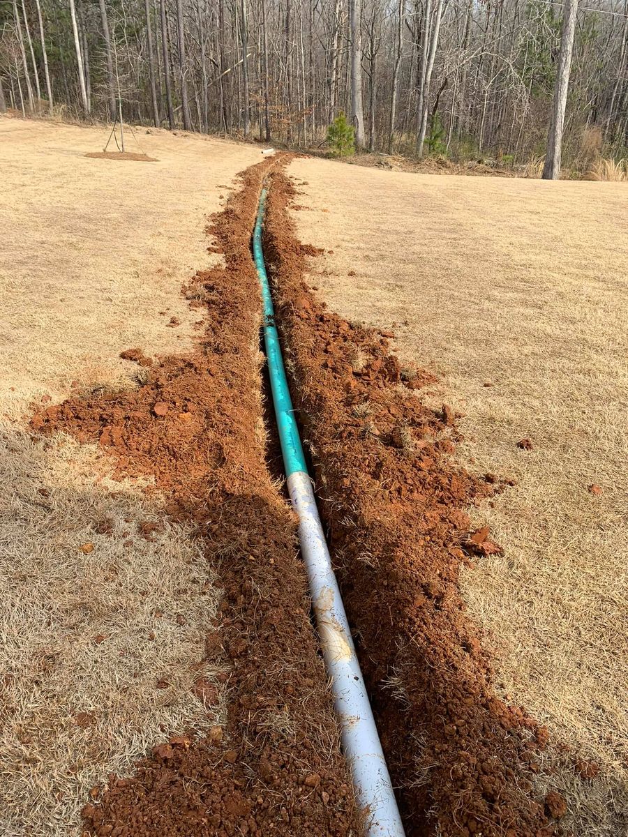 Irrigation Installation for GA Supreme Landscaping in Smyrna, GA