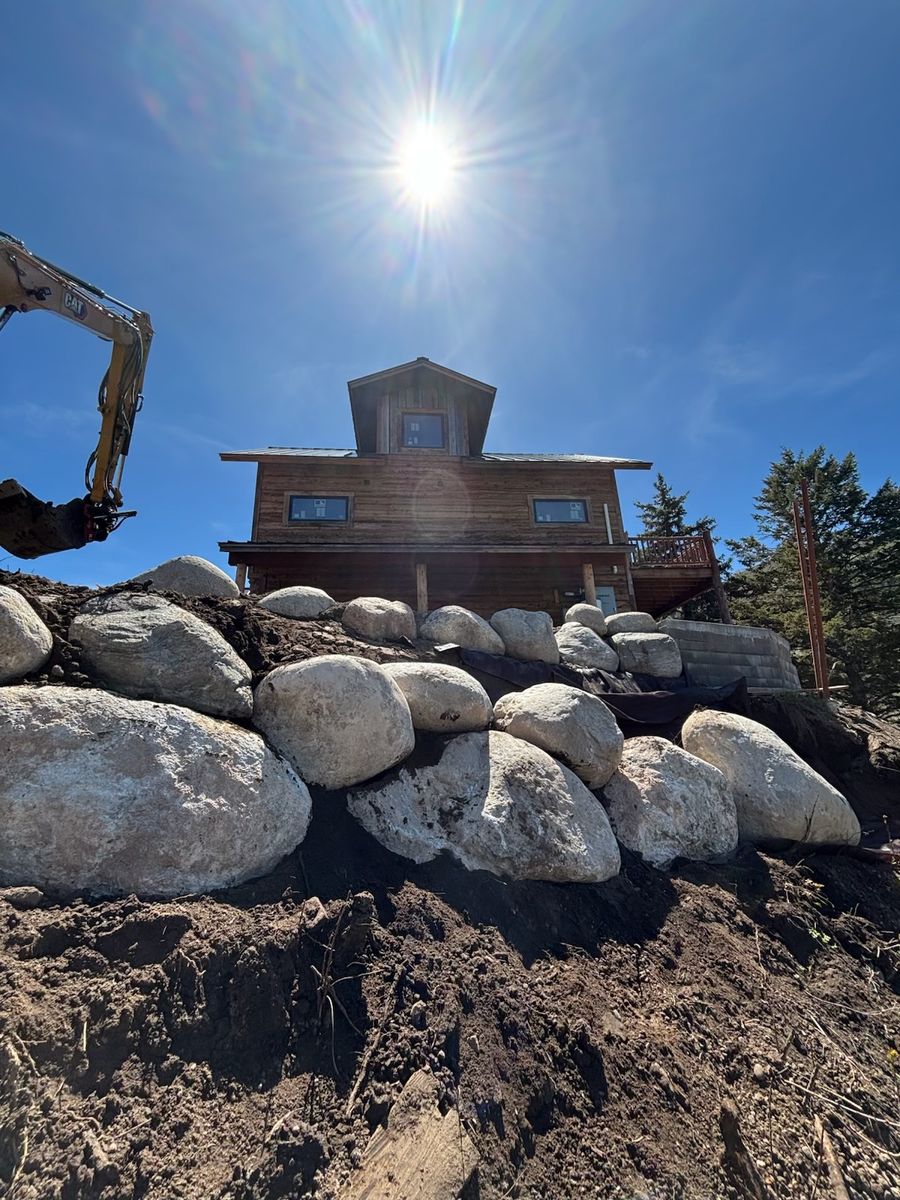 Land Clearing for Hansen Earth Works in Jackson, WY