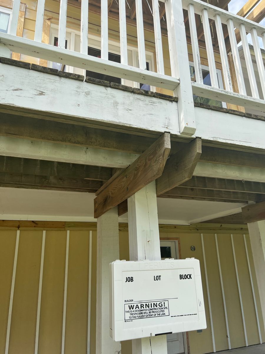 Deck and Patio Construction for MC2 Contracting Solutions in Wilmington, NC