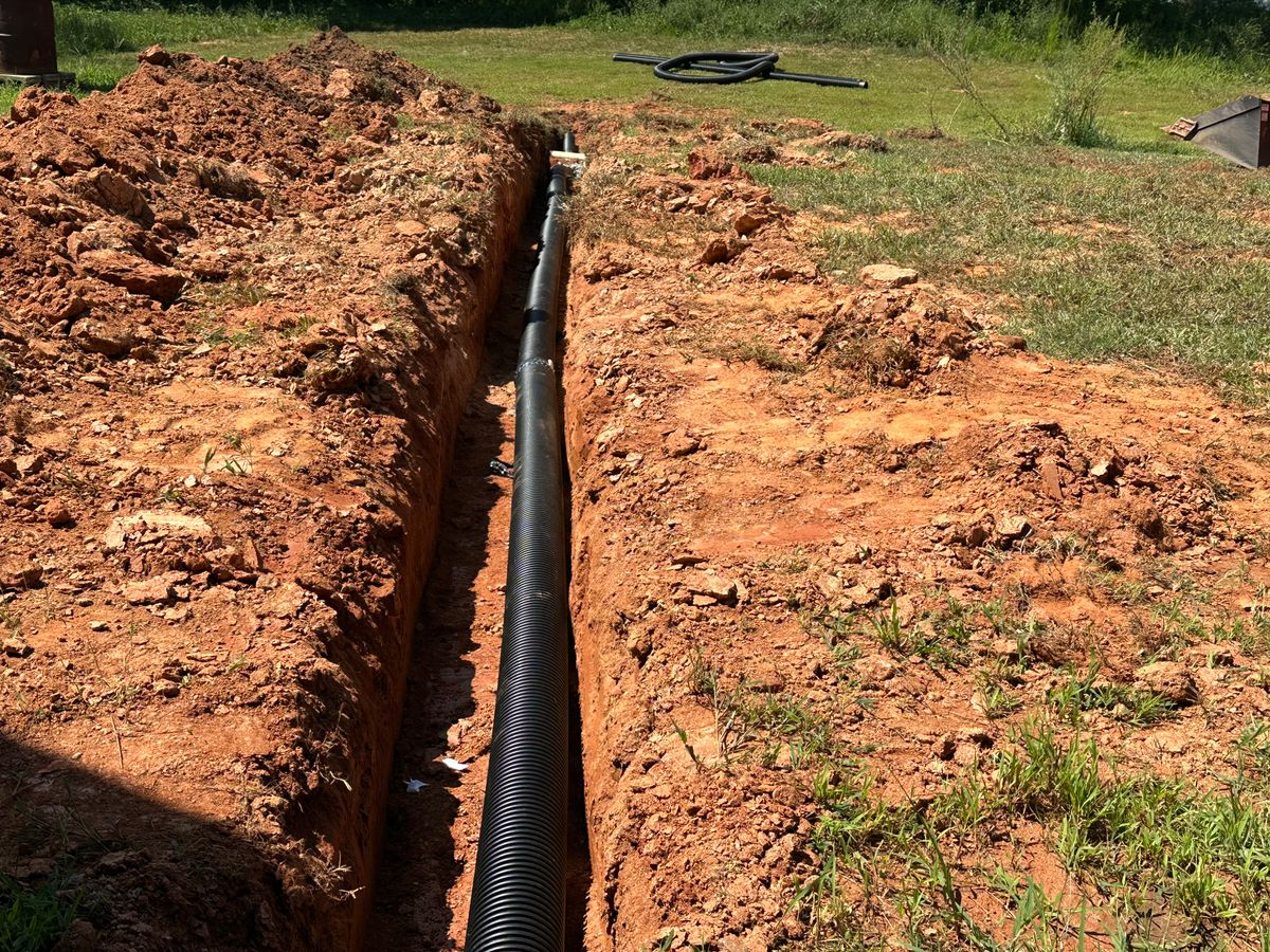 Drainage for Southern Land Solutions Forestry Mulching, LLC in Cleveland, NC