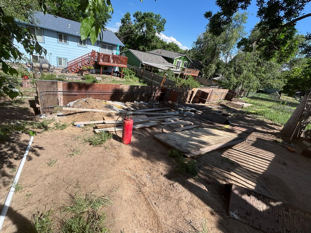 Foundation for Highland Concrete & Landscaping in Colorado Springs, CO