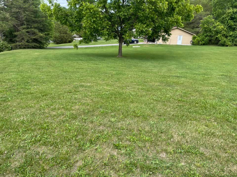 Mowing for Jeremiah's Lawncare in Gatlinburg, TN