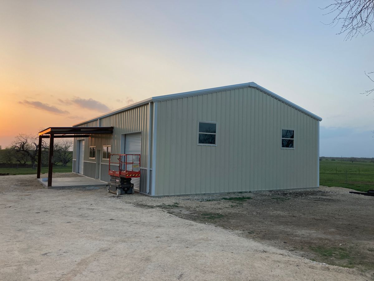 Barndominium Construction for 292 Construction LLC in Gonzales County, TX