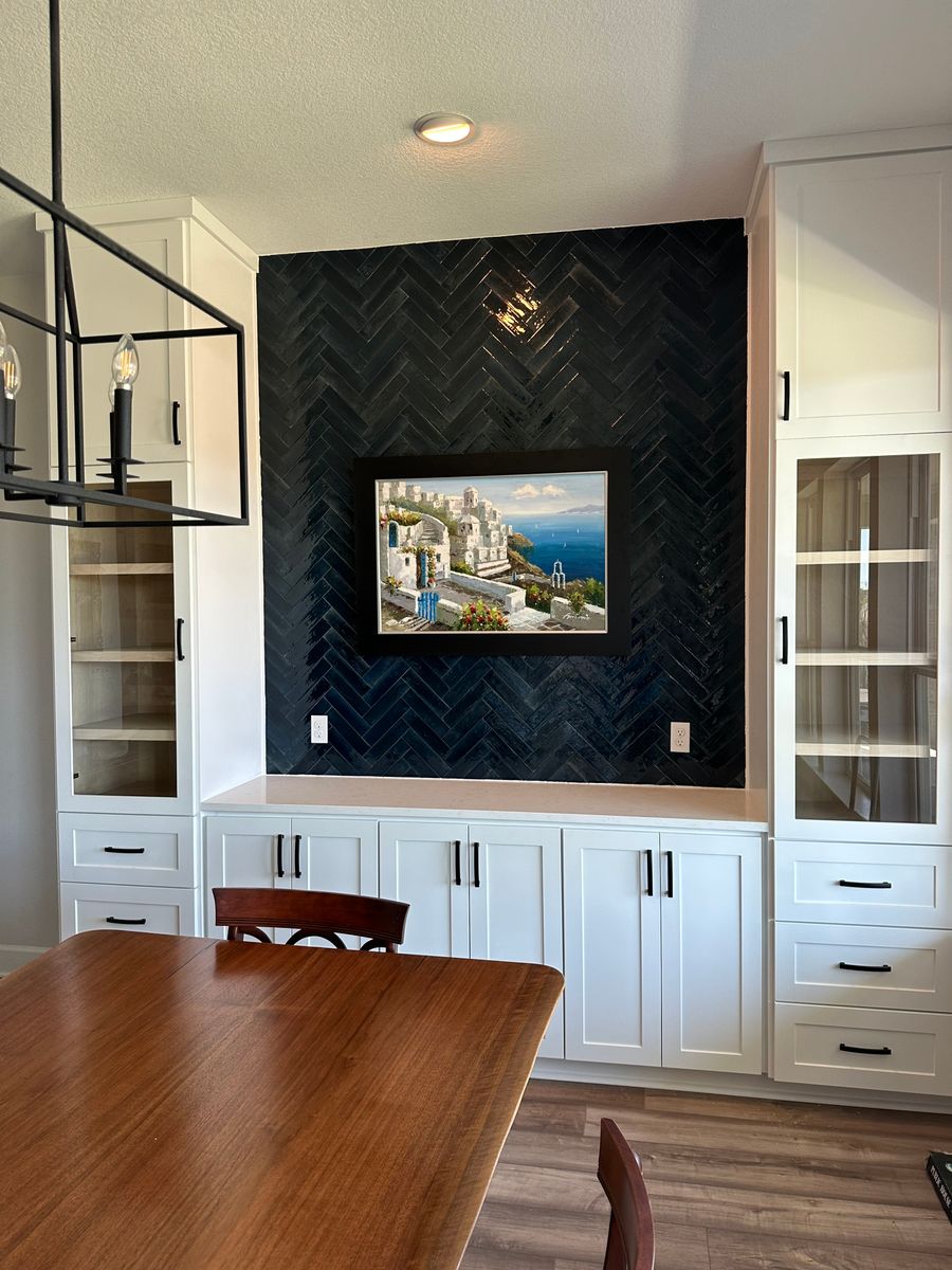 Custom Cabinet Design for HTH Construction ATX in Travis County, TX