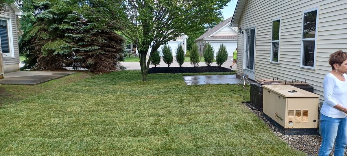 Lawn Leveling, Grading and Sod Installation for Hauser's Complete Care INC in Depew, NY
