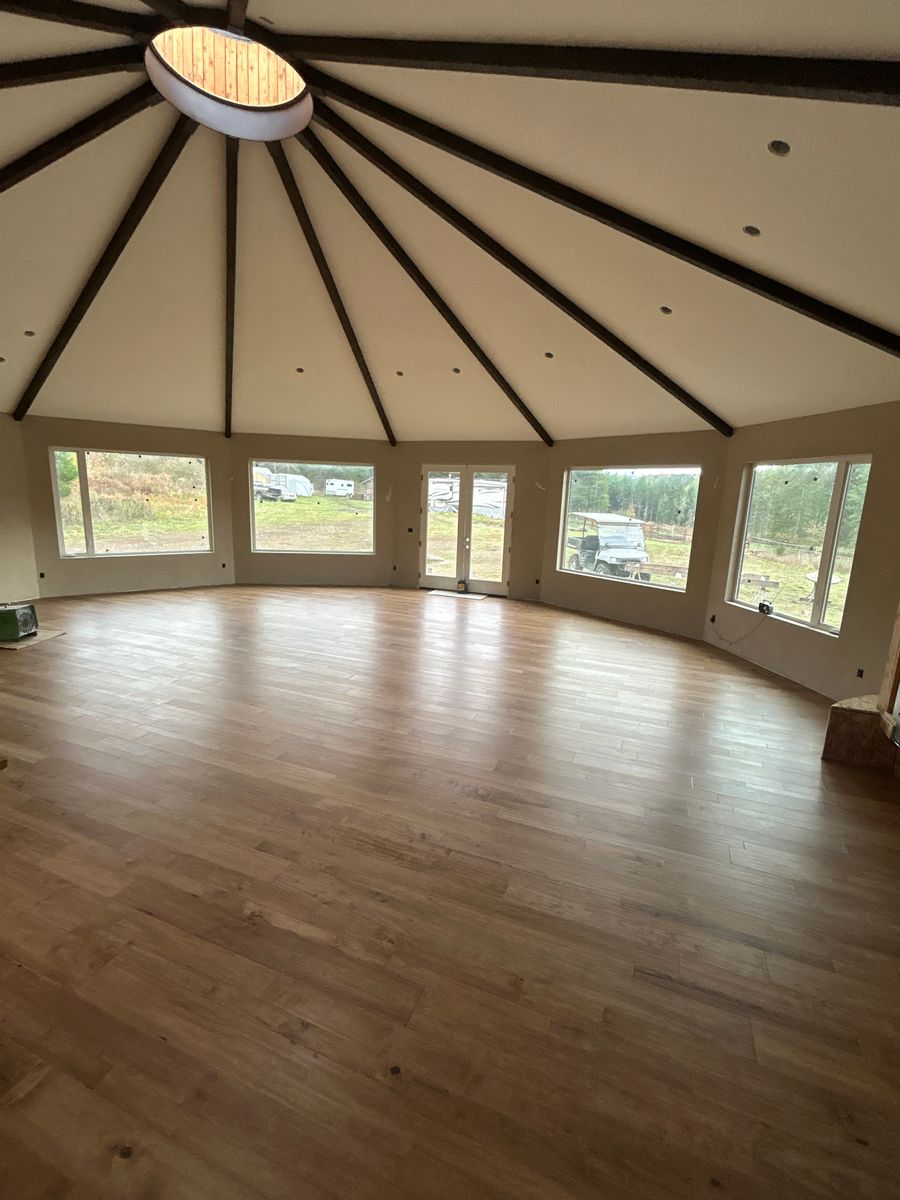 Floor Installation for Revamped Floors in Yelm, WA