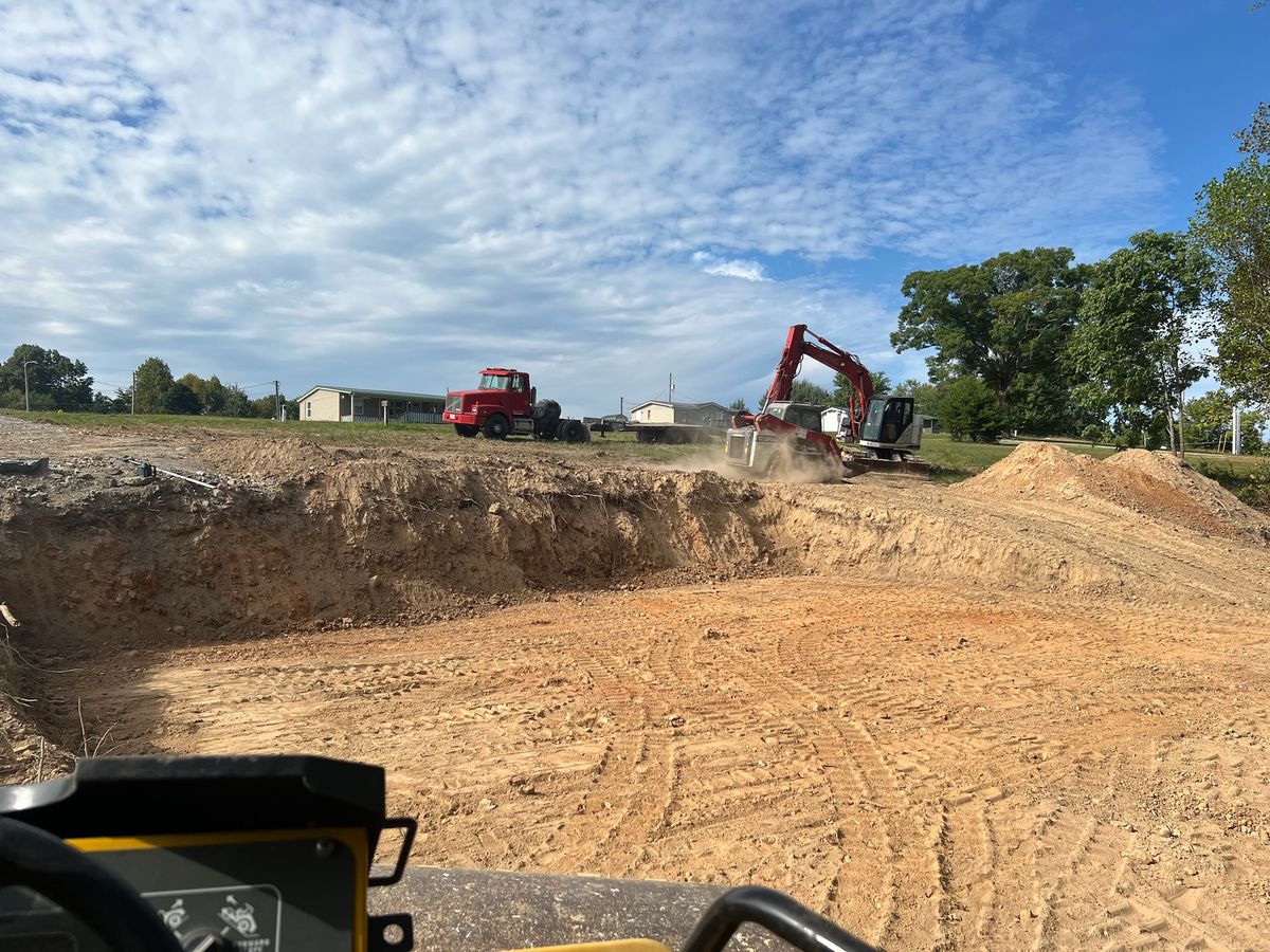 Excavating for Rose Land Services in Pegram, TN