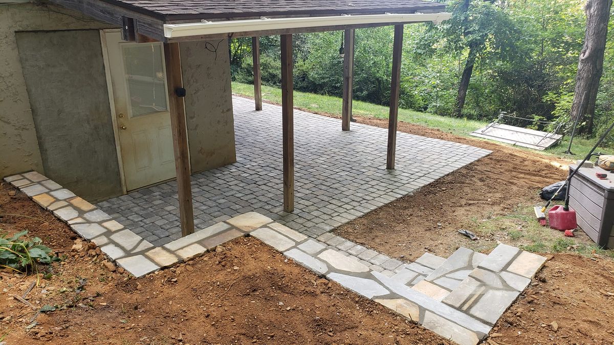 Concrete Pavers for Acosta's Stone Work in Henderson, NC