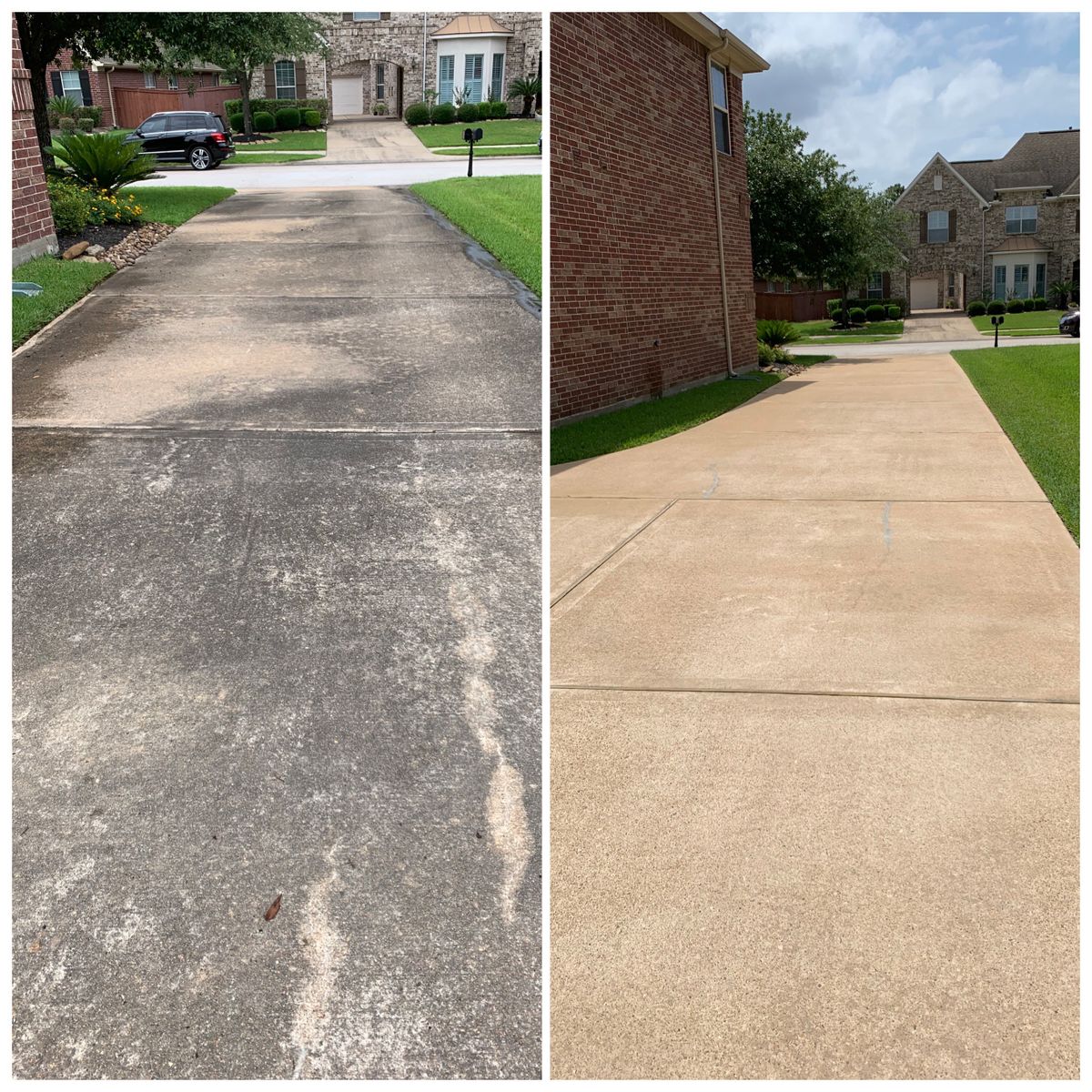 Driveway and Sidewalk Cleaning for Tier 1 Pressure Washing in Granbury, TX