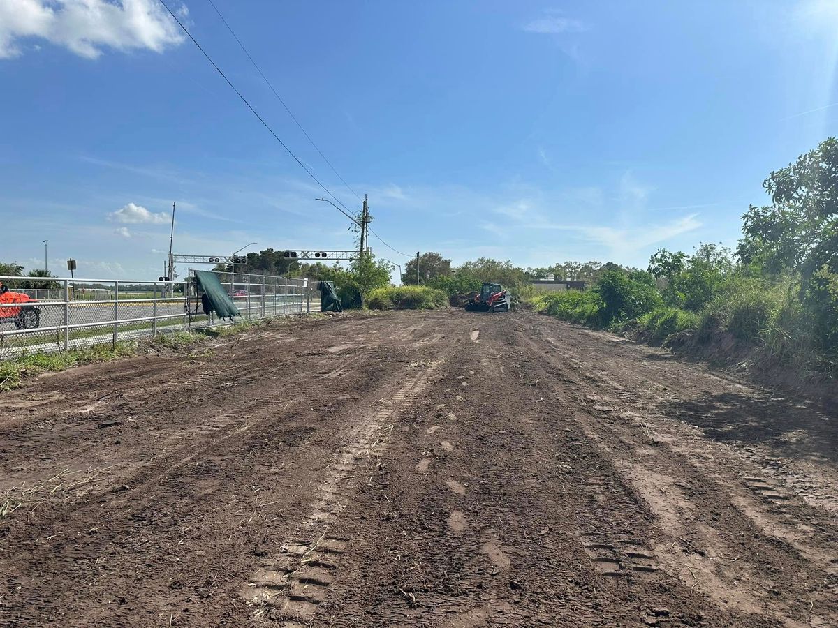 Grading/Site Prep for POZ Property Solutions in Tampa, FL