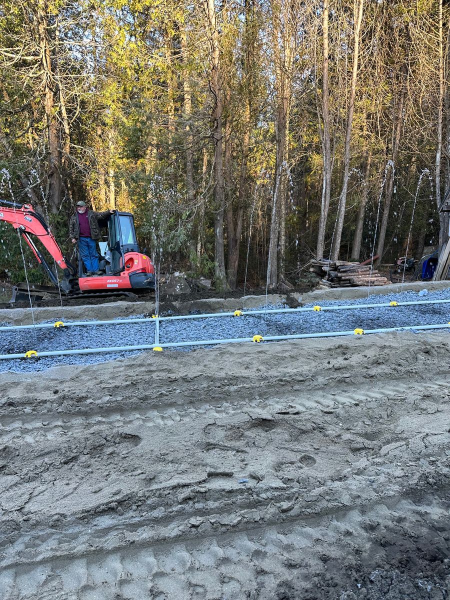 Excavating & Grading for Nick's Landscaping & Firewood in Sutton , VT