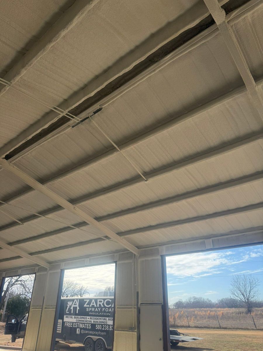 Open cell insulation for Zarca Spray Foam in Marietta, OK