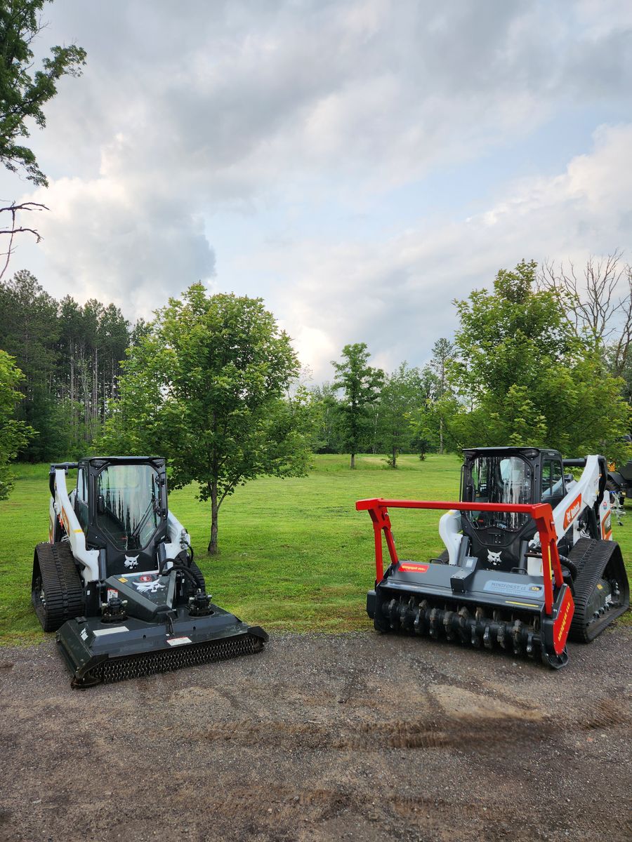 Forestry Mulching & Brush Mowing for Northern Ridge Landscape - Dock & Lift Service in McGregor, MN