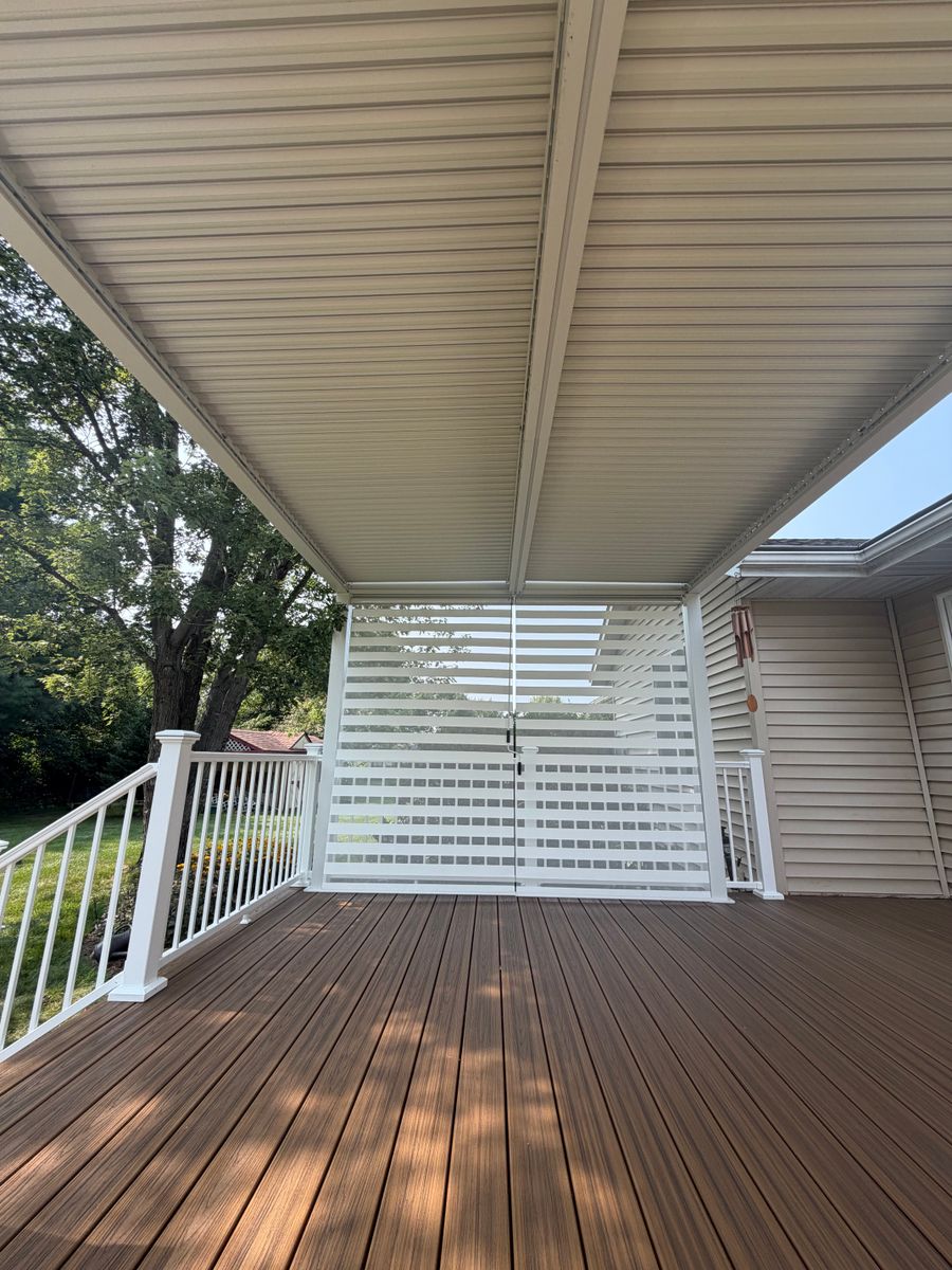 Composite Decking for RBM Construction Inc. in Eau Claire, WI