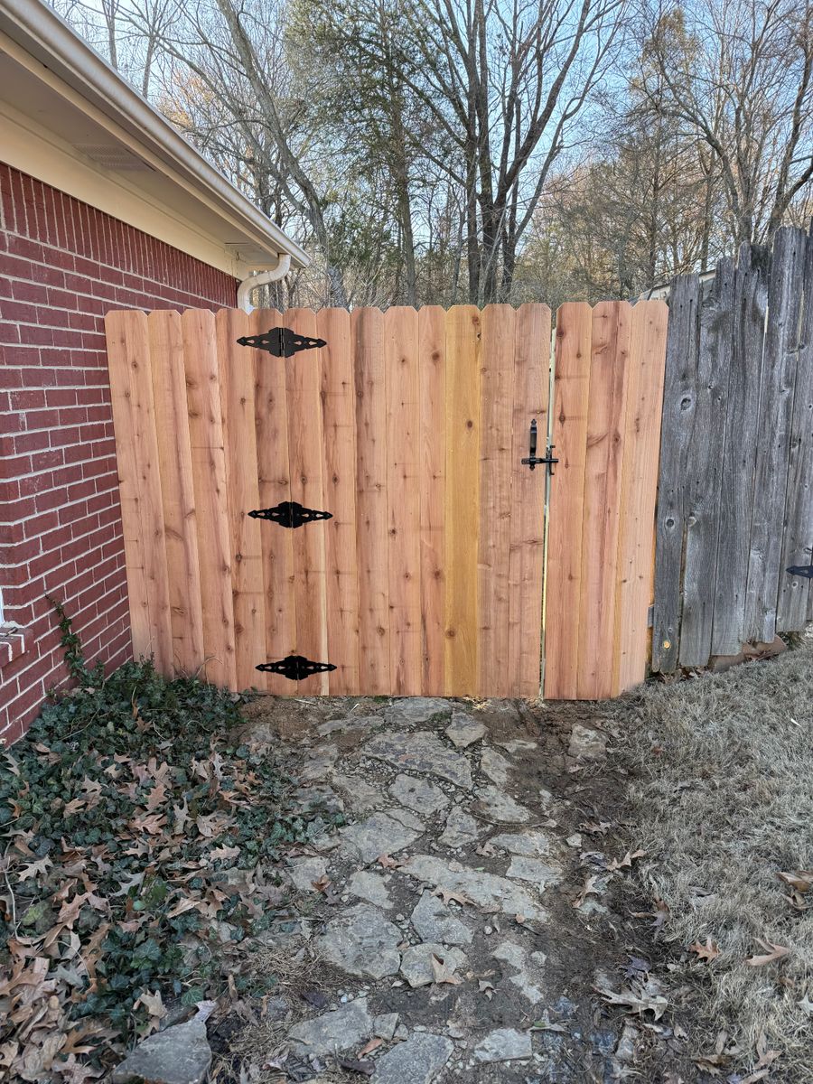 Gate Installation for First Fence LLC in Hernando, MS