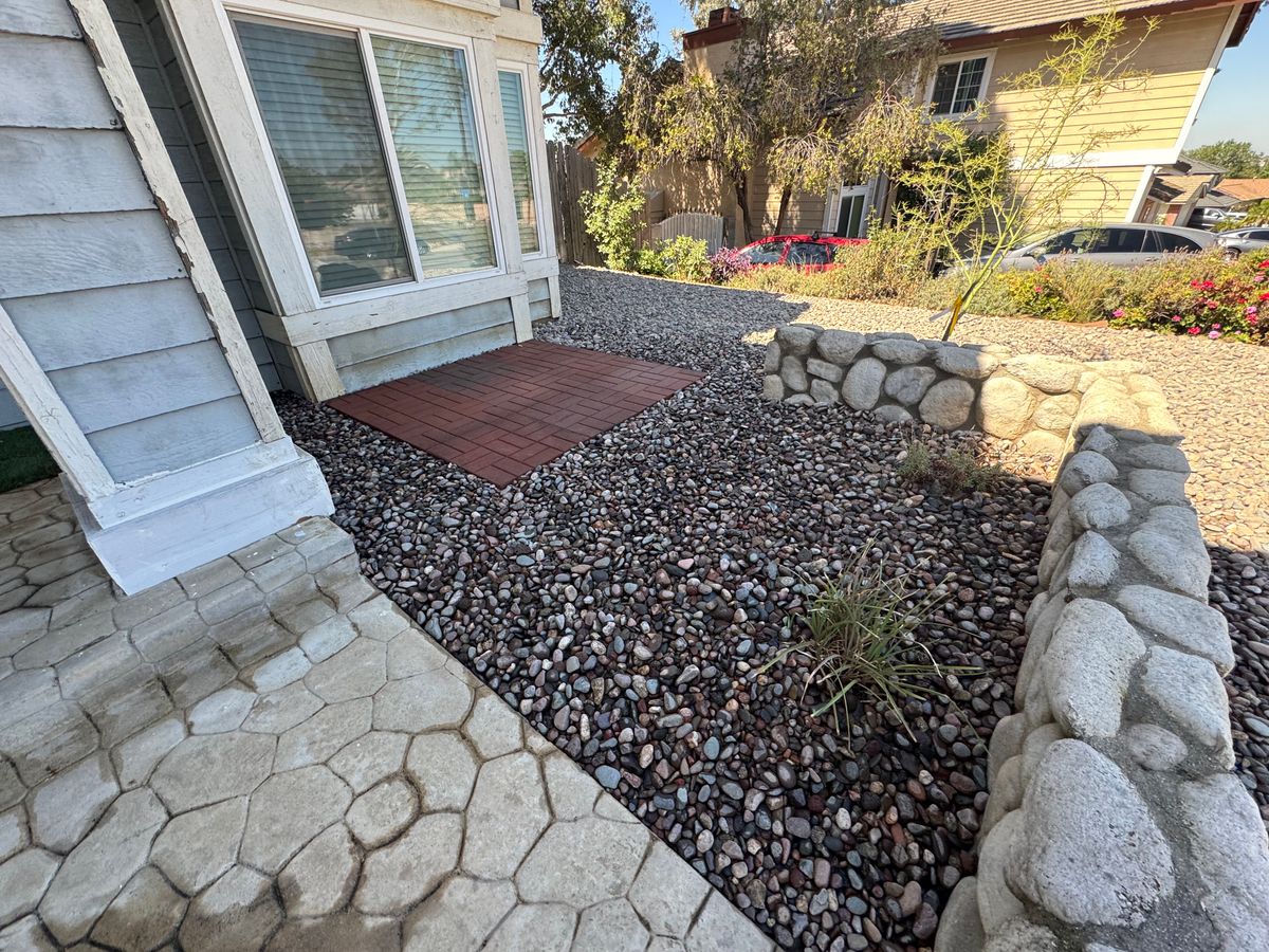 Concrete for Aidan Jade Landscaping in Riverside County, CA