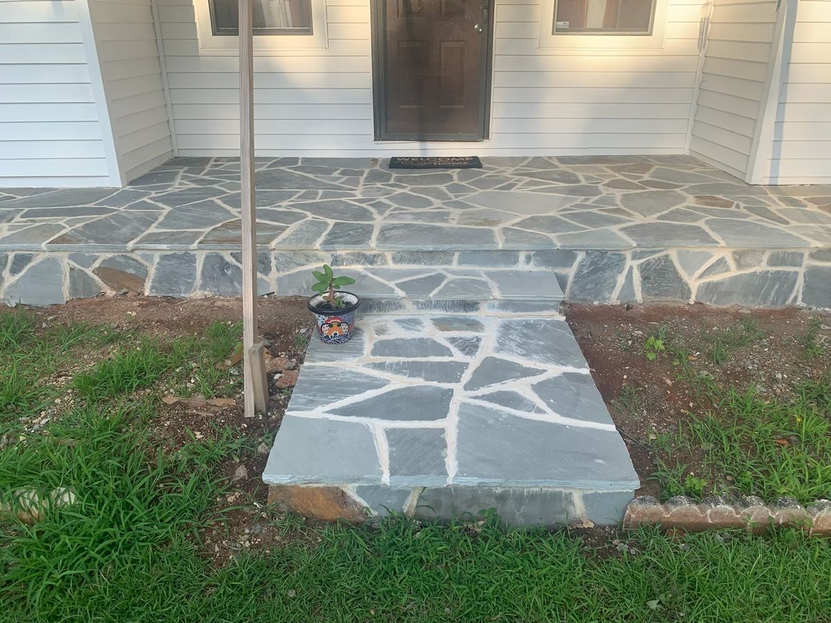 Patio Design & Construction for Affordable Masonry Group in Jonesboro, GA